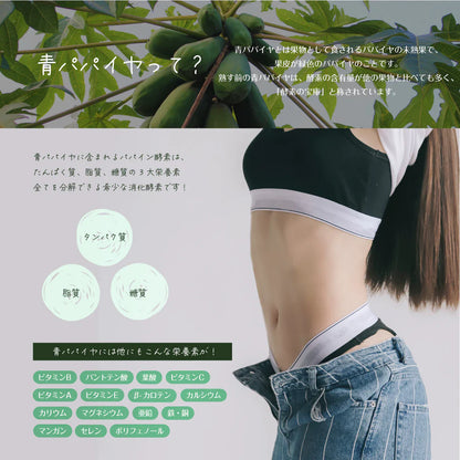 青パパイヤ酵素 顆粒タイプ